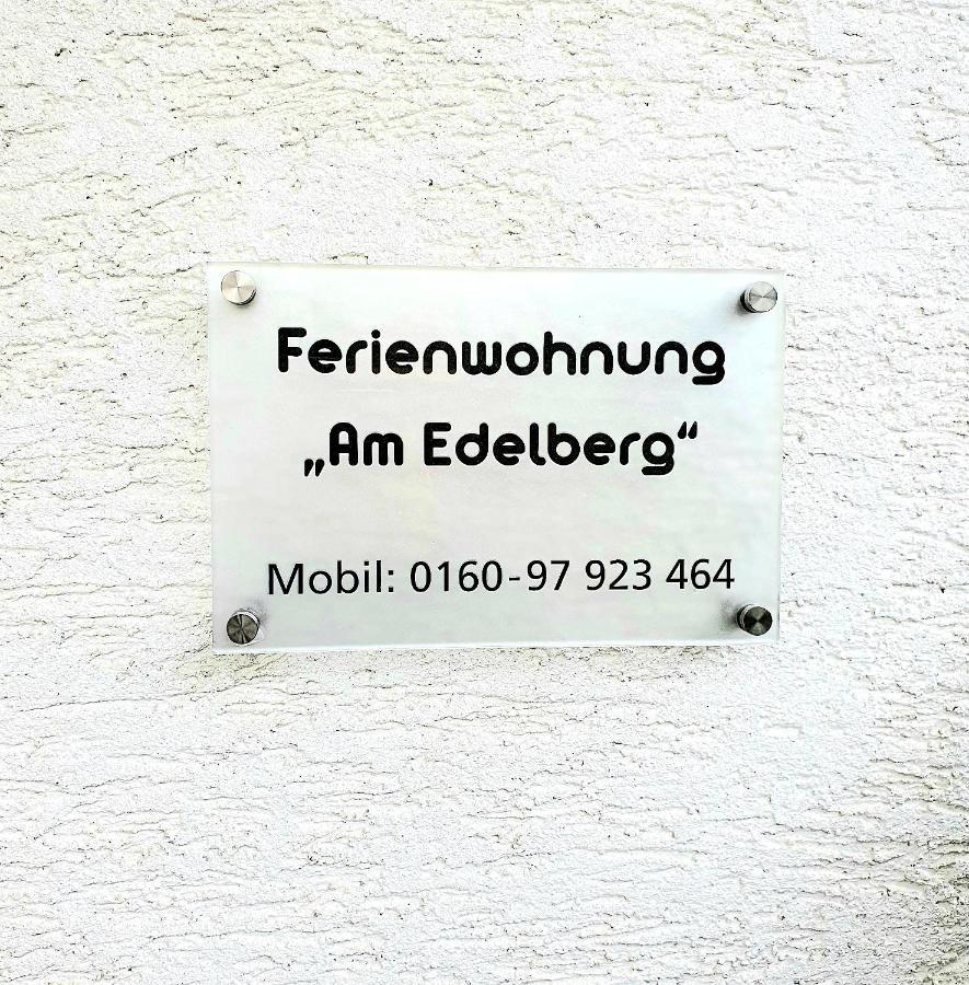 Ferienwohnung Am Edelberg 엔키르흐 외부 사진